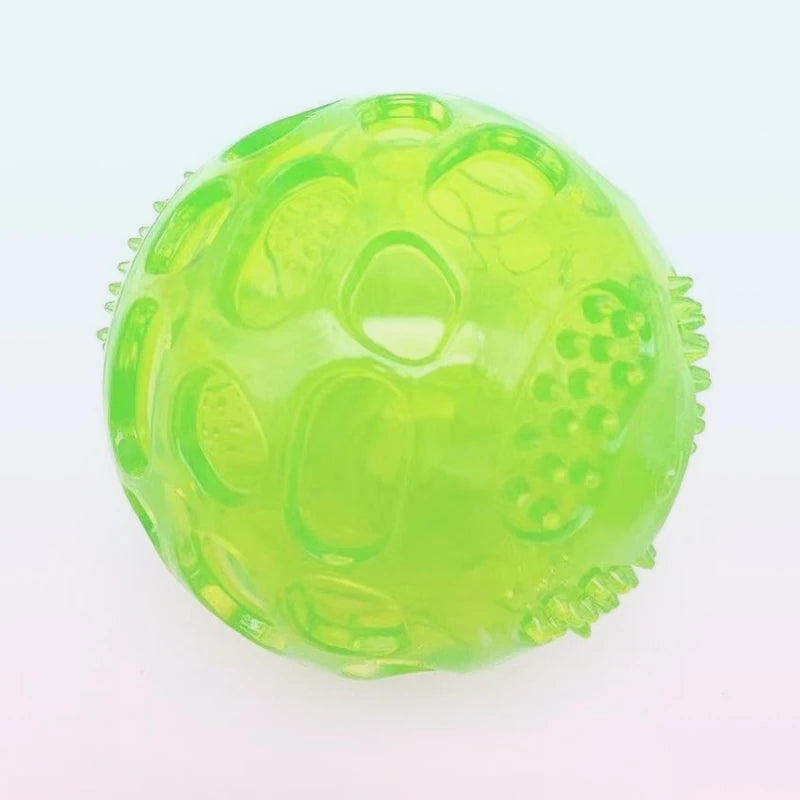 Interactive Squeaky IQ Ball – Play & Healthy Teeth 🐶🧠