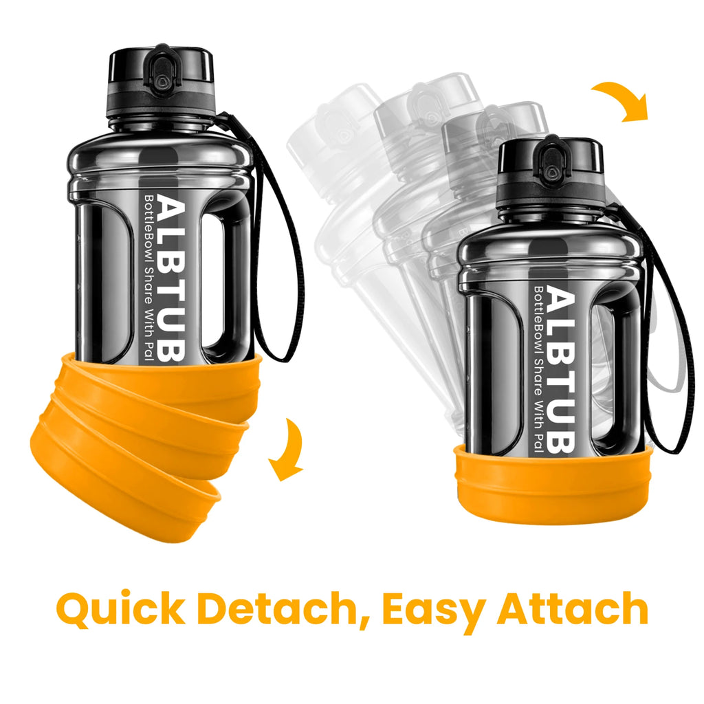 Bouteille Grande Capacité 2.5L – Hydratation Longue Durée 🐶💧