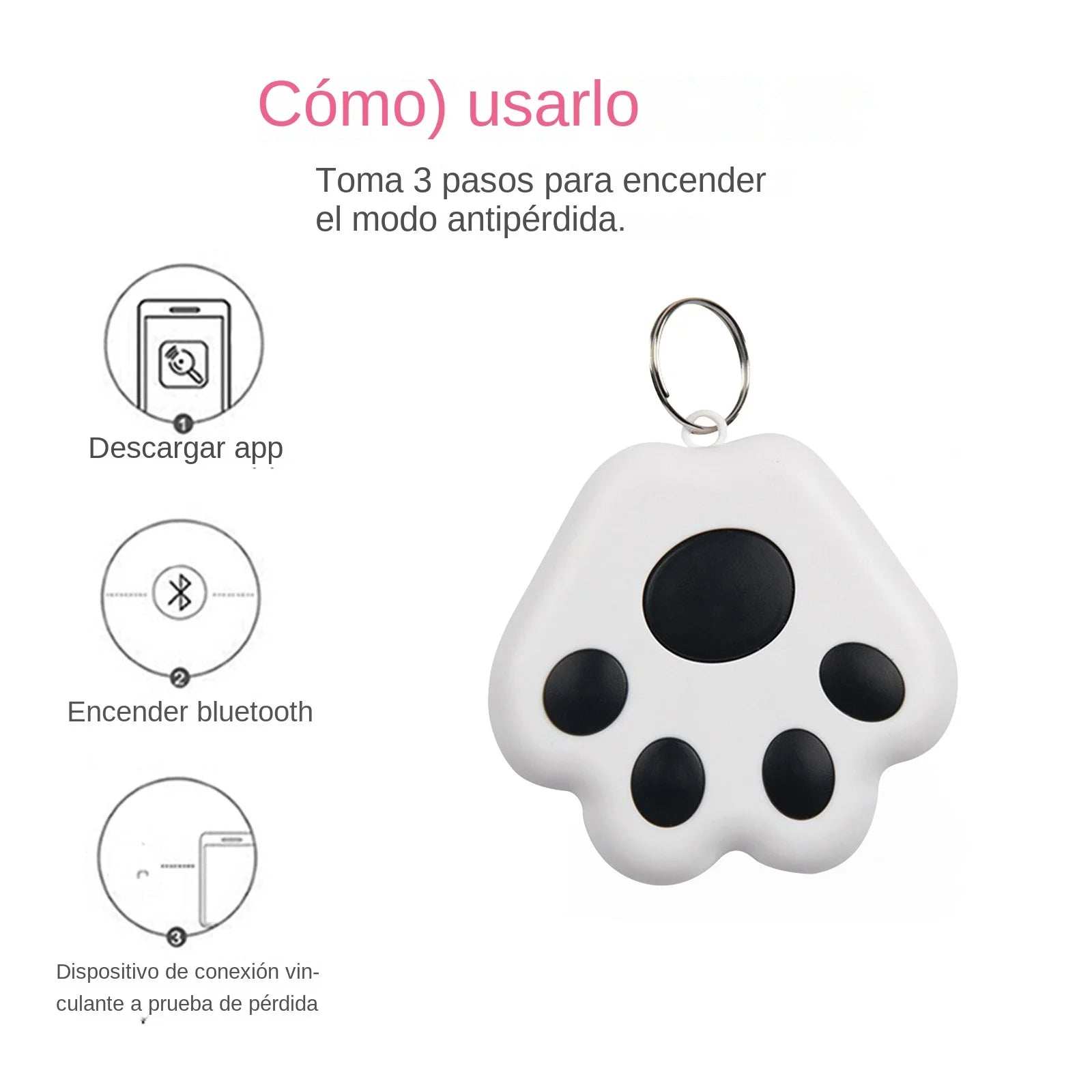 Mini Traceur Bluetooth Porte-Clés – Anti-Perte & Localisation Rapide 📍🔑
