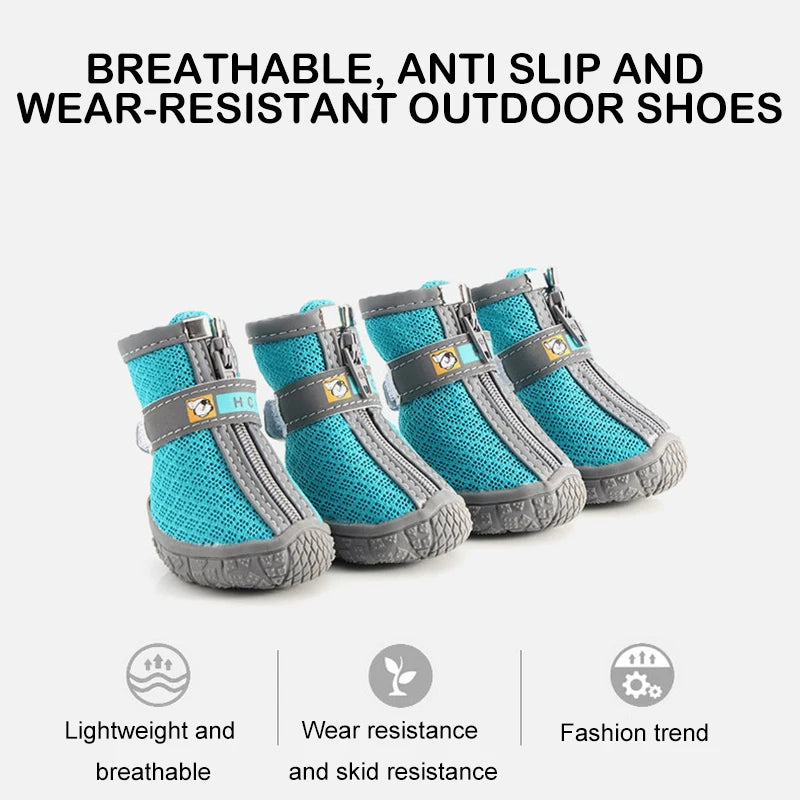 Comfy+ Anti-Slip Dog Boots (Set of 4)