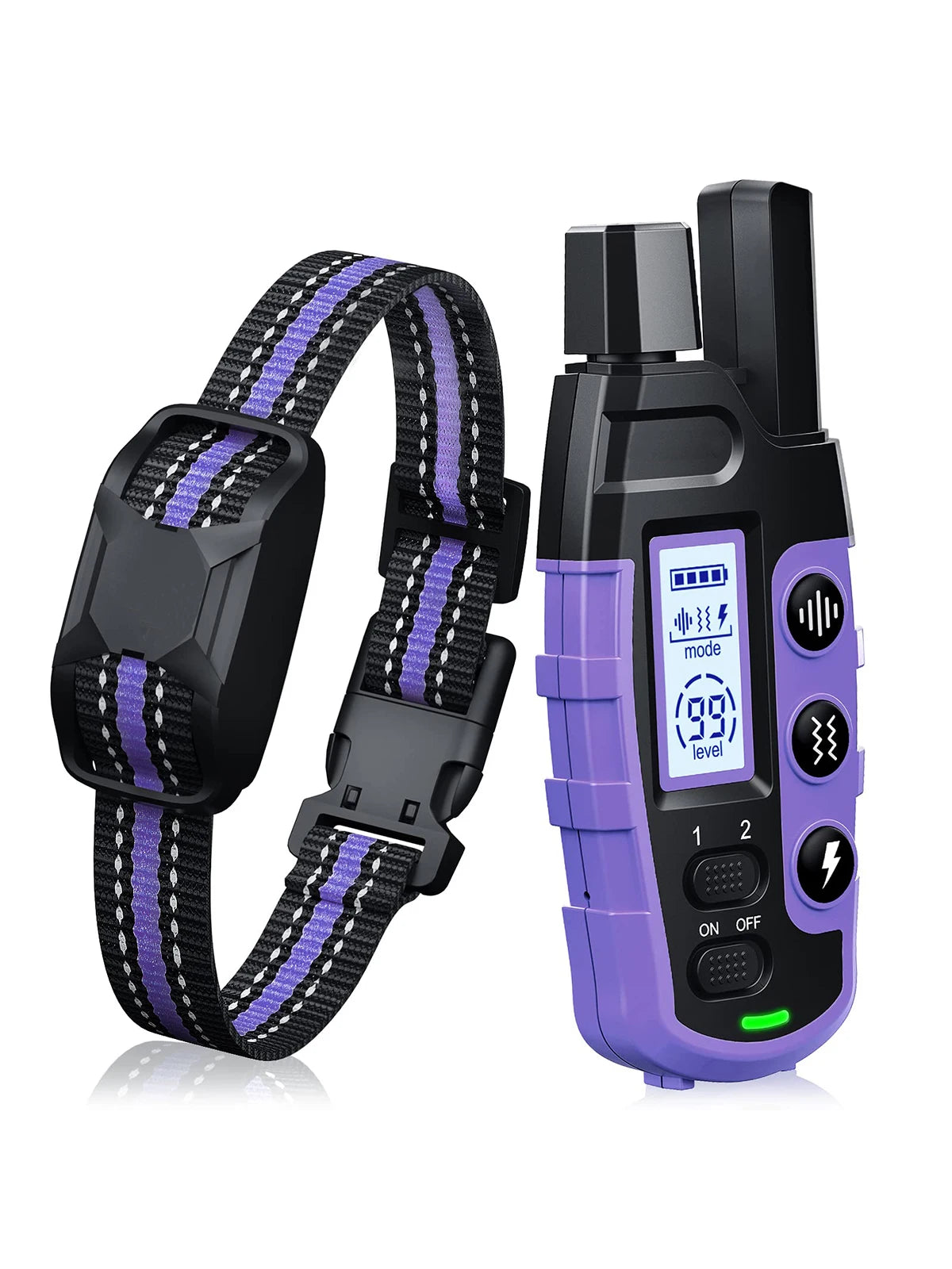 Long-Range Training Collar – Remote Control & Gentle Education 📡🐶💛
