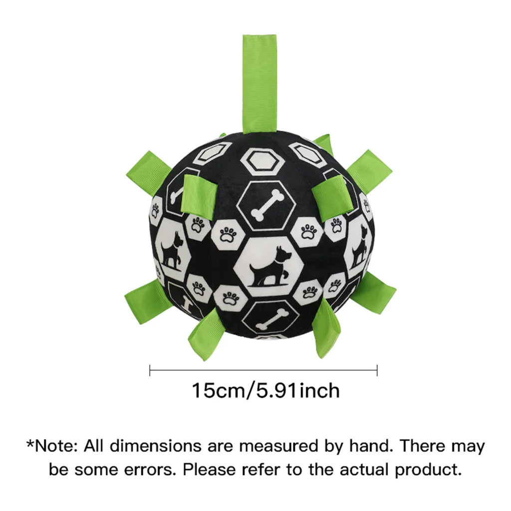 Balle Clochette Interactive – Jeu & Stimulation 🔔🐶💛