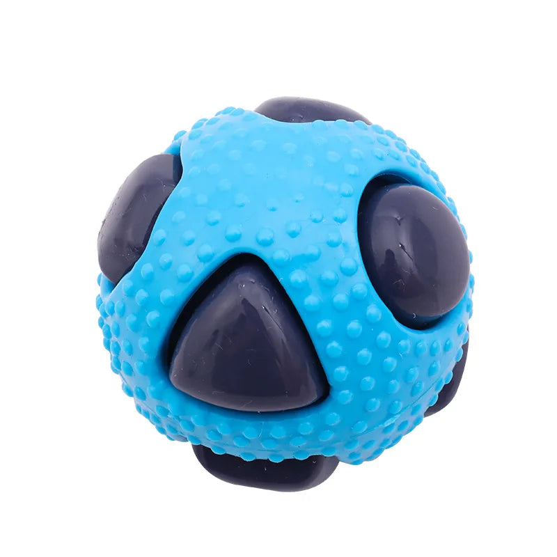 Balle Rebondissante Couineuse – Anti-Ennui & Dents Saines 🐶🎾