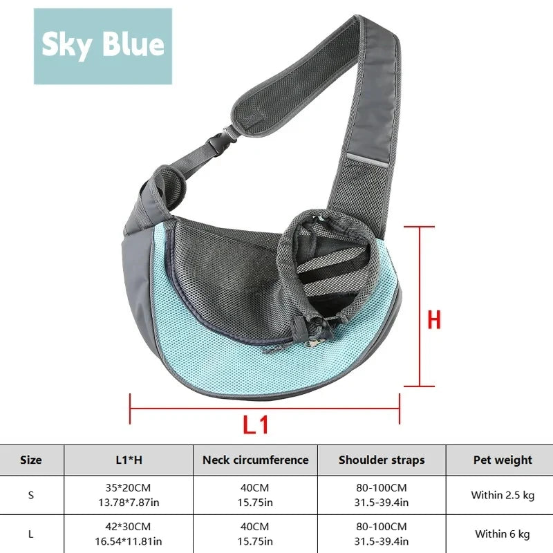 Comfort+ Shoulder Bag 2025 – Lightweight & Secure Transport 🎒🐶💛