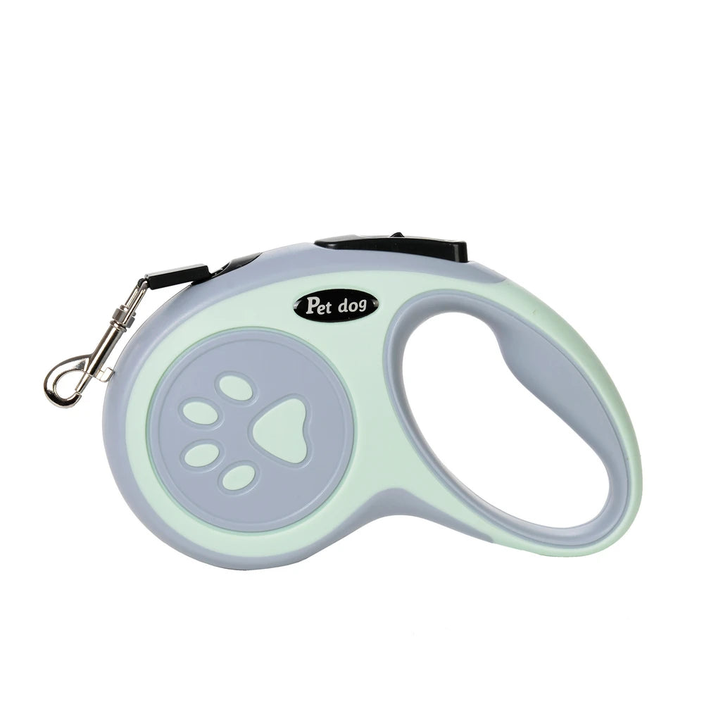 Comfort+ Retractable Dog Leash – 3M / 5M, Easy Control & Total Freedom 🐶💛