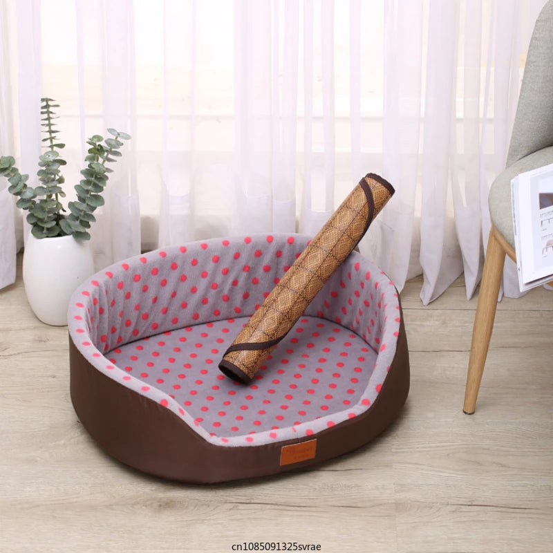 Cozy Comfort+ Bed – Plush Nest & Everyday Warmth 🐶💛