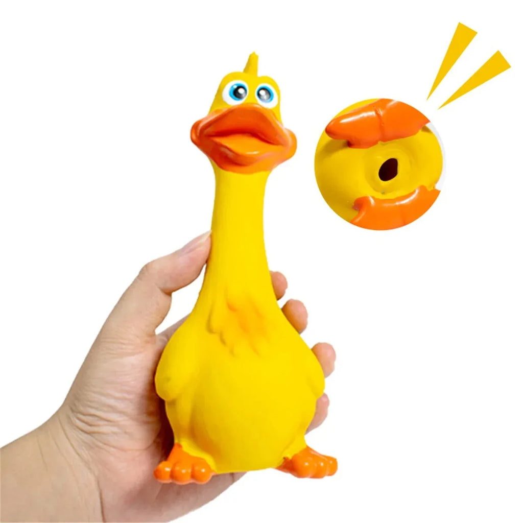 Jouet Poulet Sonore – Fun & Fous Rires Garantis 🐔😂🐶💛