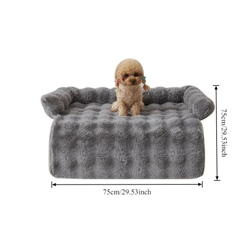 Luxury Faux Fur Rug – Royal Comfort & Extreme Softness 🐶💛