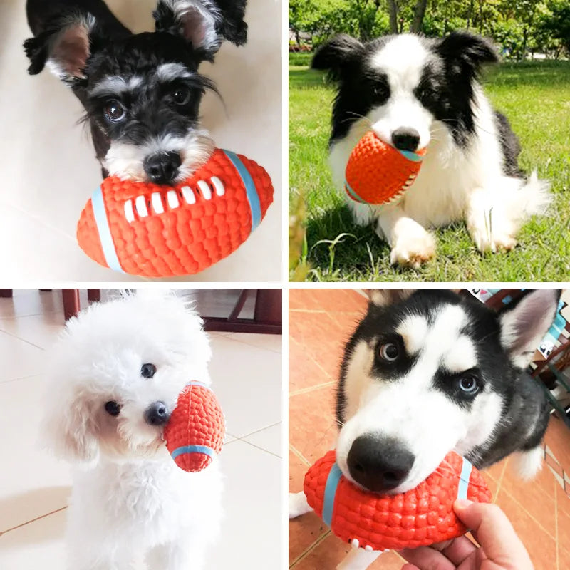 Ballon Sonore Sport – Jeu Actif & Plaisir Infini ⚽🐶💛