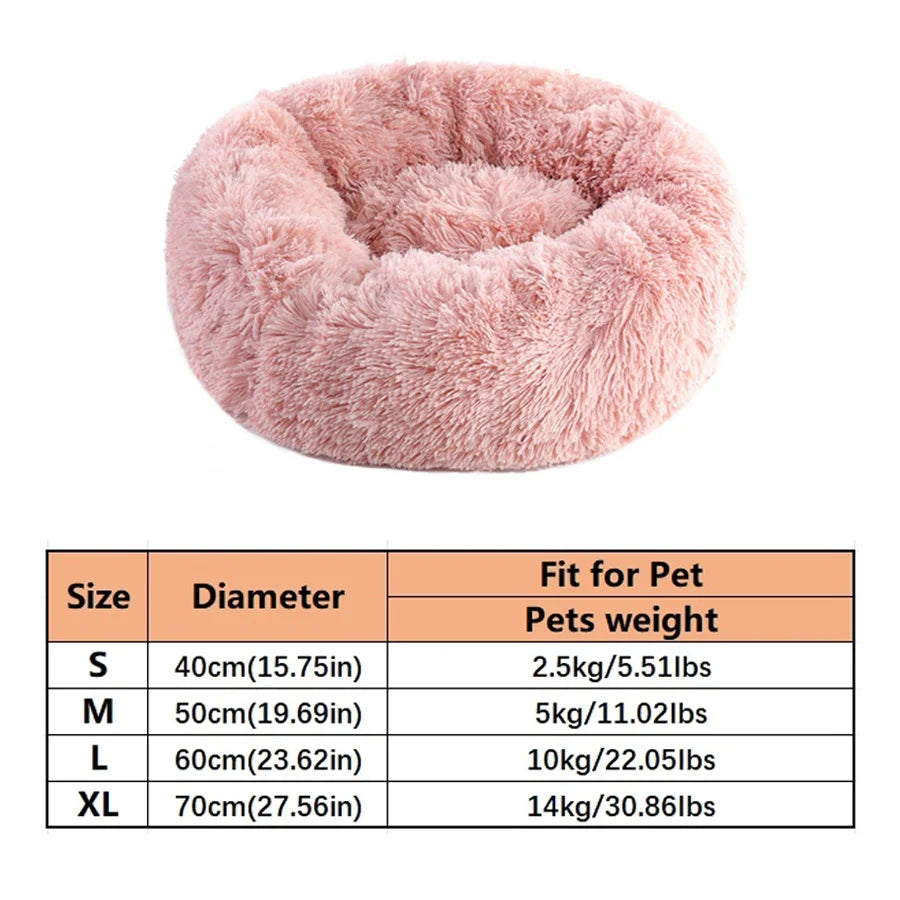 Calming Donut Bed – Anti-Stress & Deep Sleep ☁️💛