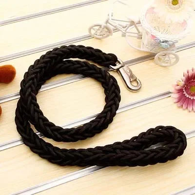 Ultra-Durable Braided Rope Leash – Absolute Power & Control 🐕🦺💪💛