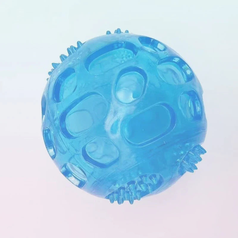 Interactive Squeaky IQ Ball – Play & Healthy Teeth 🐶🧠
