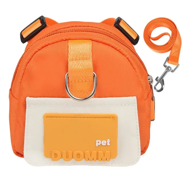 Waterproof Backpack Harness – Transport & Snacks 🐶🎒