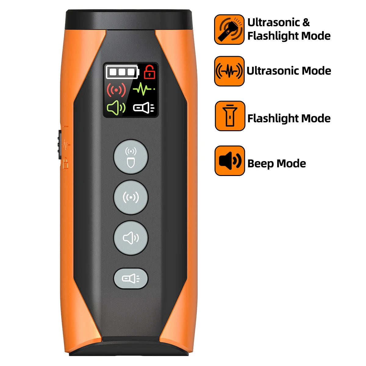 4-in-1 Ultrasonic Repellent – Anti-Bark & Smart Control 🐶🔊💛
