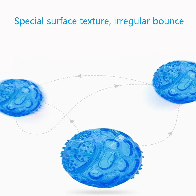 Balle Interactive Couineuse IQ – Jeu & Dents Saines 🐶🧠