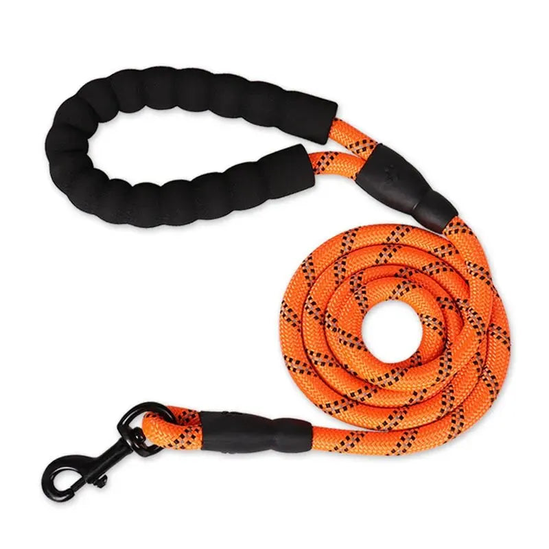 Ultra-Resistant Double Reflective Leash with Comfort Handle