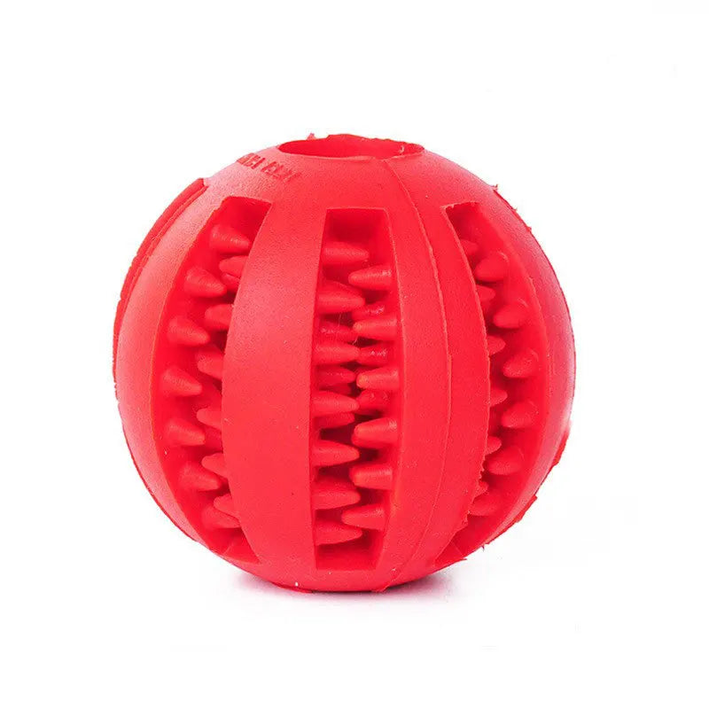 Comfort+ Stress Relief Ball for Dogs – Durable, Teeth Cleaning & Treat Dispenser 🐶🦷💛