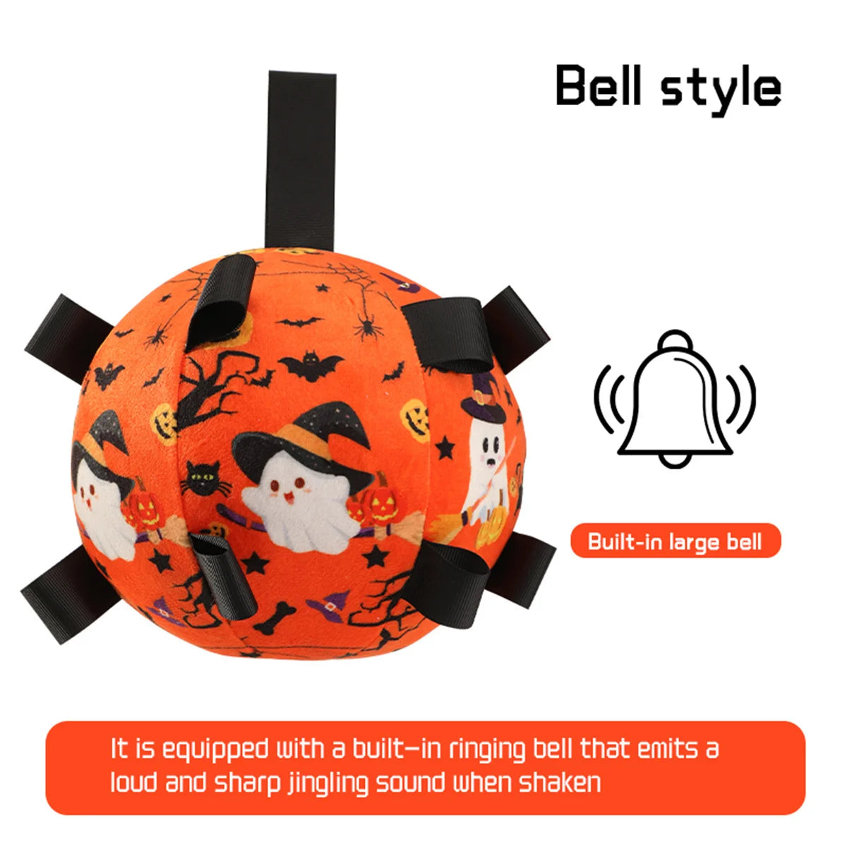 Interactive Bell Ball – Play & Stimulation 🔔🐶💛