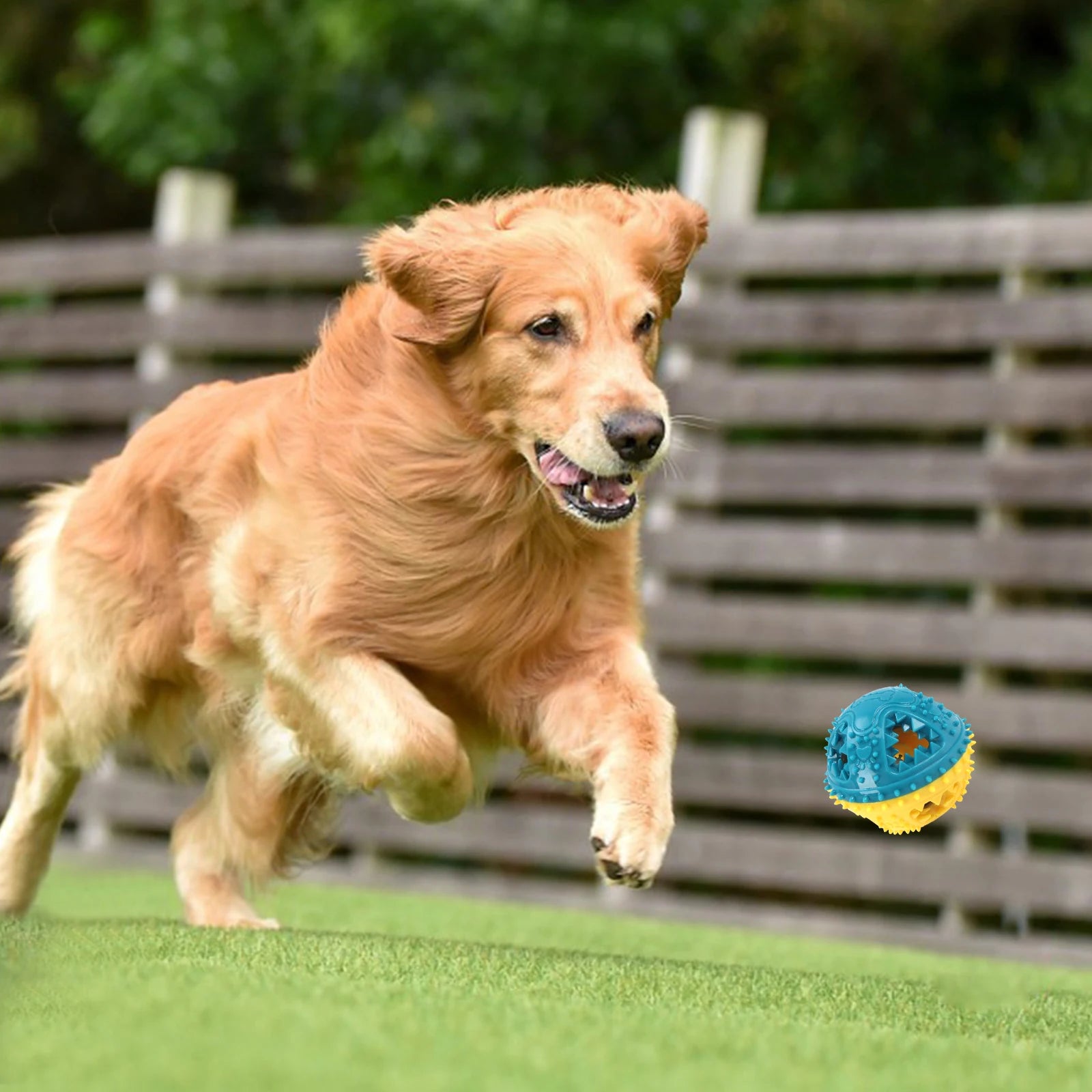 Balle Interactive Distributeur – Jeu Intelligent & Anti-Ennui 🧠🐶💛