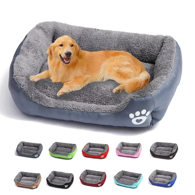 Lit Cocoon Hiver – Confort Douillet & Sommeil Parfait 🛏️🐶💛