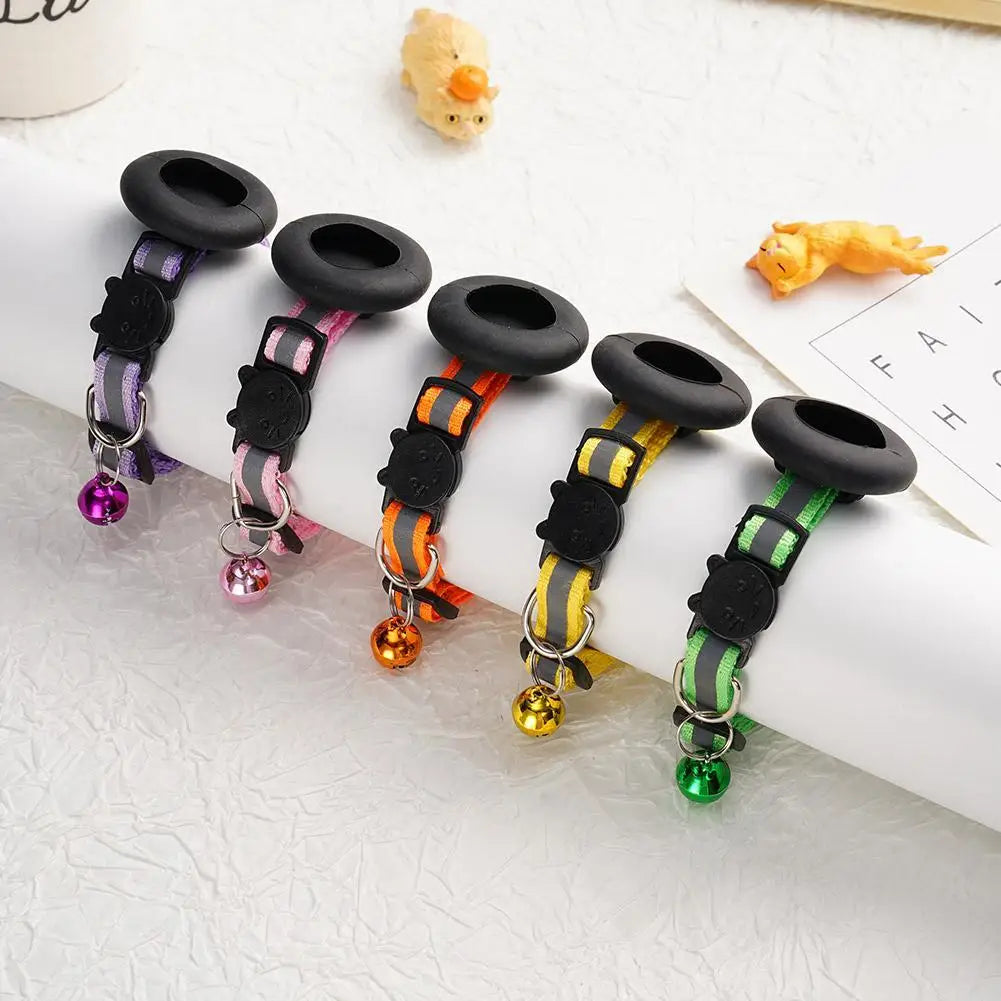 Collier Réfléchissant pour chien avec Clochette – Sécurité & Style Élégant 🐾✨