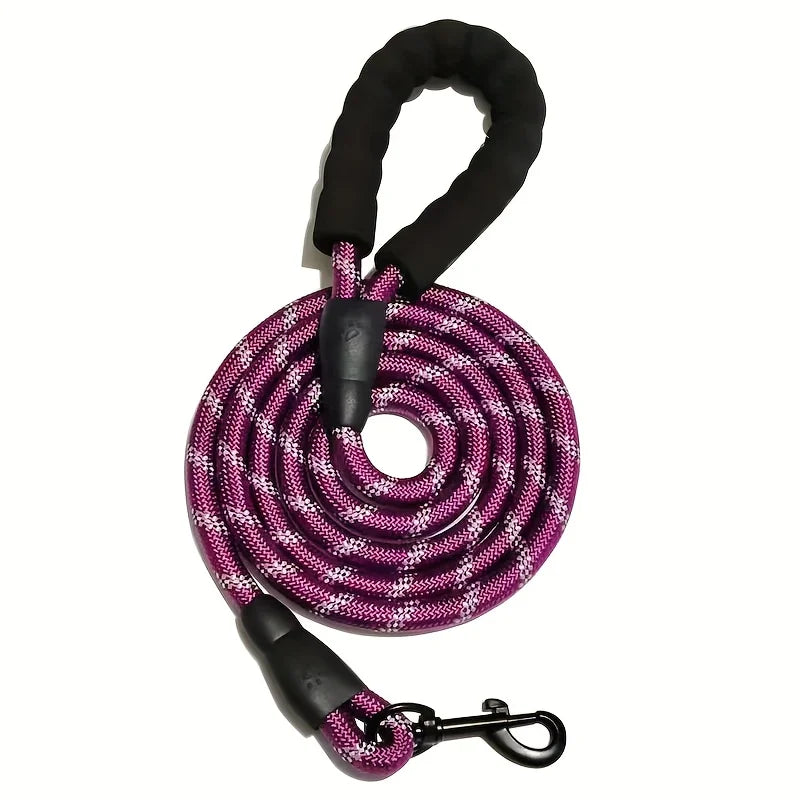 Ultra-Resistant Double Reflective Leash with Comfort Handle