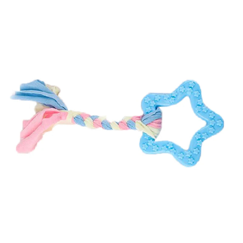 Dental Chew Toy – Anti-Boredom & Total Hygiene 🦴🐶💛