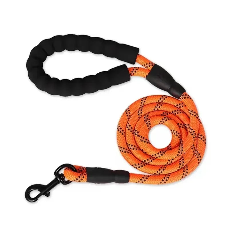Ultra-Resistant Reflective Leash – Total Control & Safety 🐶💛
