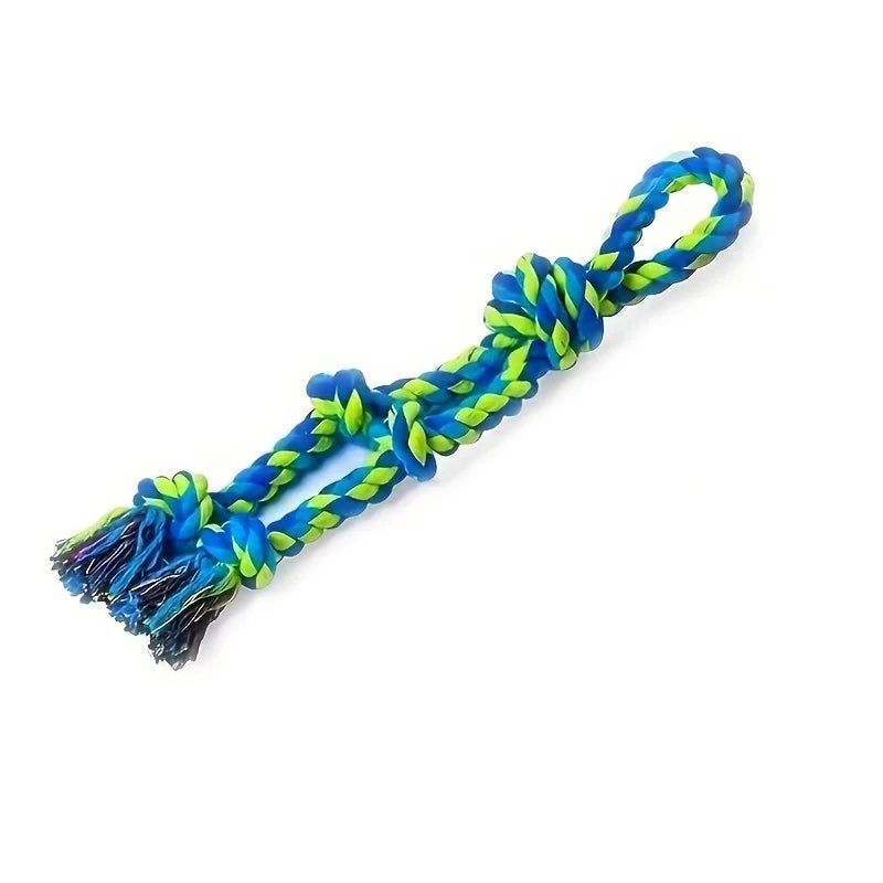 Ultra-Resistant Rope Toy – Indestructible & Interactive Play 🐶🪢💛