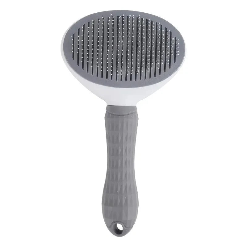 Brosse Autonettoyante pour Chien & Chat – Pelage Doux & Sans Poils 🐾✨