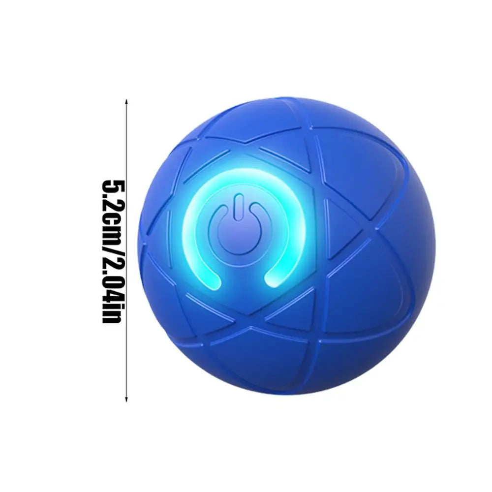 Automatic LED Ball – Smart & Anti-Boredom Toy ⚡🐶💛