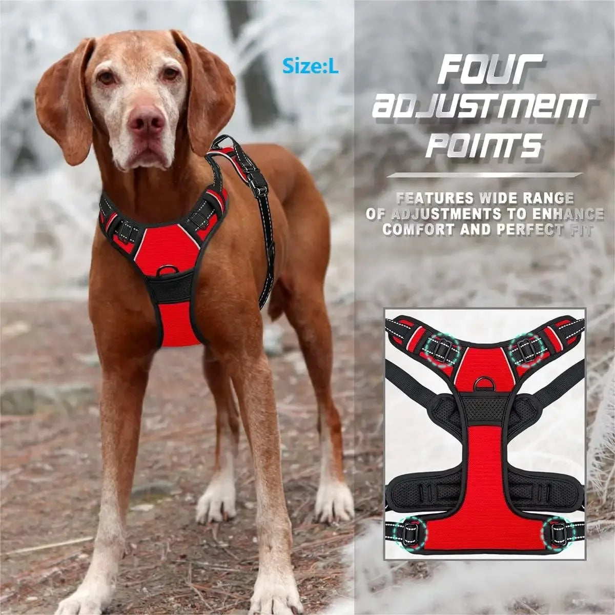 Premium Harness Vest – Absolute Comfort & Superior Quality ⭐⭐⭐⭐⭐