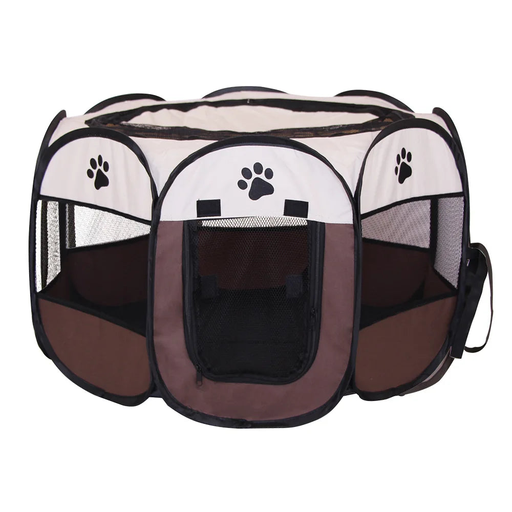Foldable Tent for Dogs & Cats – Secure Space & Indoor/Outdoor Comfort