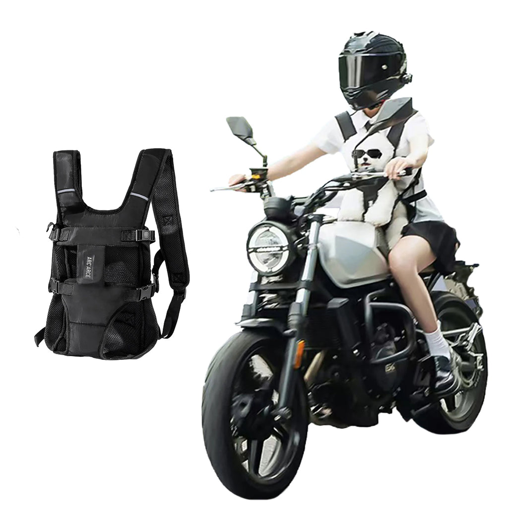 Sac de Transport Confort+ avec Sangle Poitrine – Sécurité & Liberté Totale 🐶💛