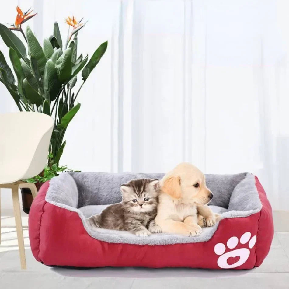 Cocoon Winter Bed – Cozy Comfort & Perfect Sleep 🛏️🐶💛