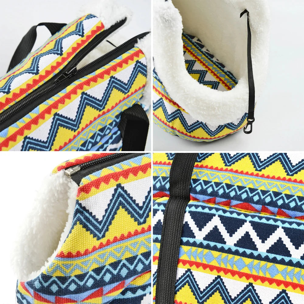Sac de Transport Pliable & Douillet – Confort & Sécurité en Déplacement 🐶👜💛