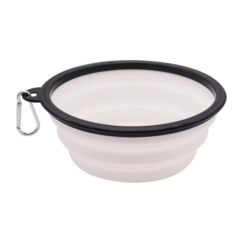 Anti-Spill Foldable Bowl – Mess-Free Hydration 🥣🐶💛