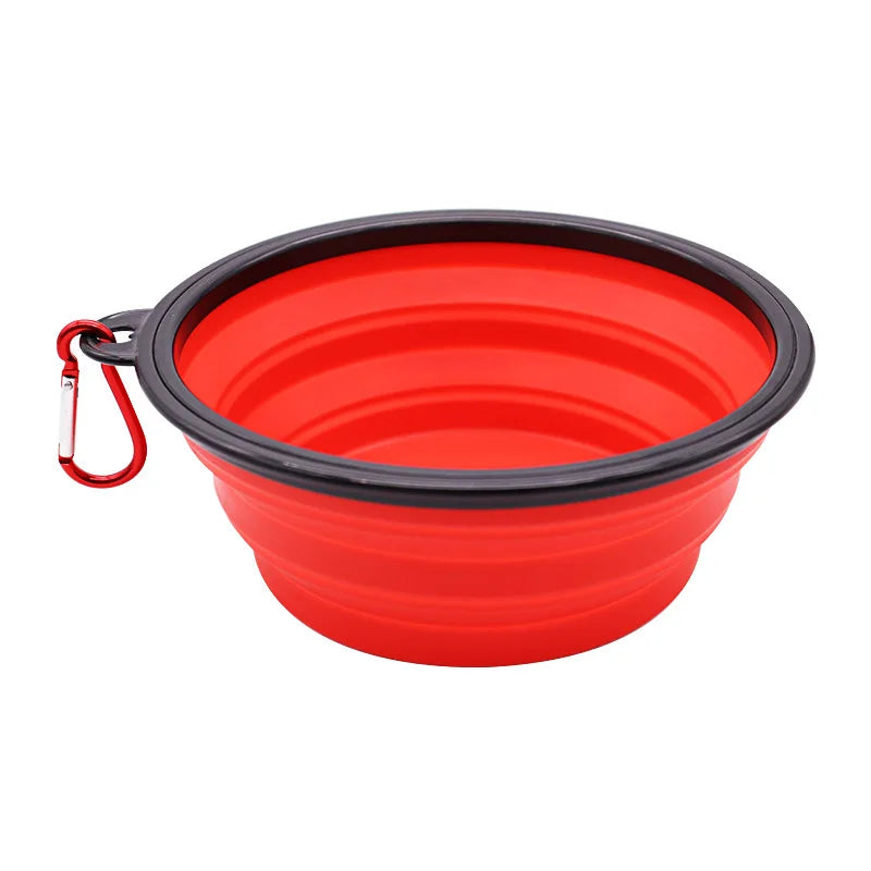 Anti-Spill Foldable Bowl – Mess-Free Hydration 🥣🐶💛