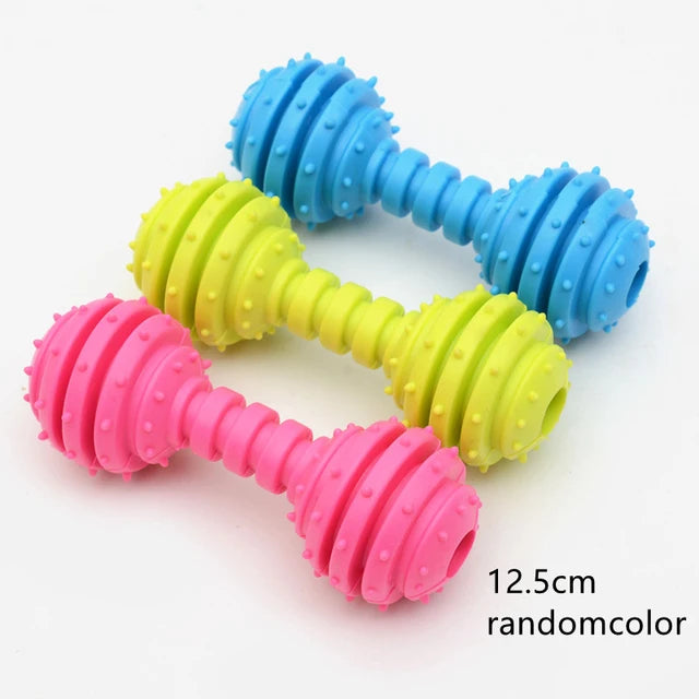 Teether Pacifier Toy - Soothing & Play for Puppies 🍼🐶💛